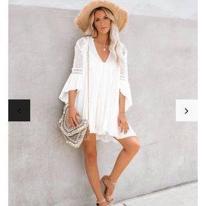 Small vici white dress